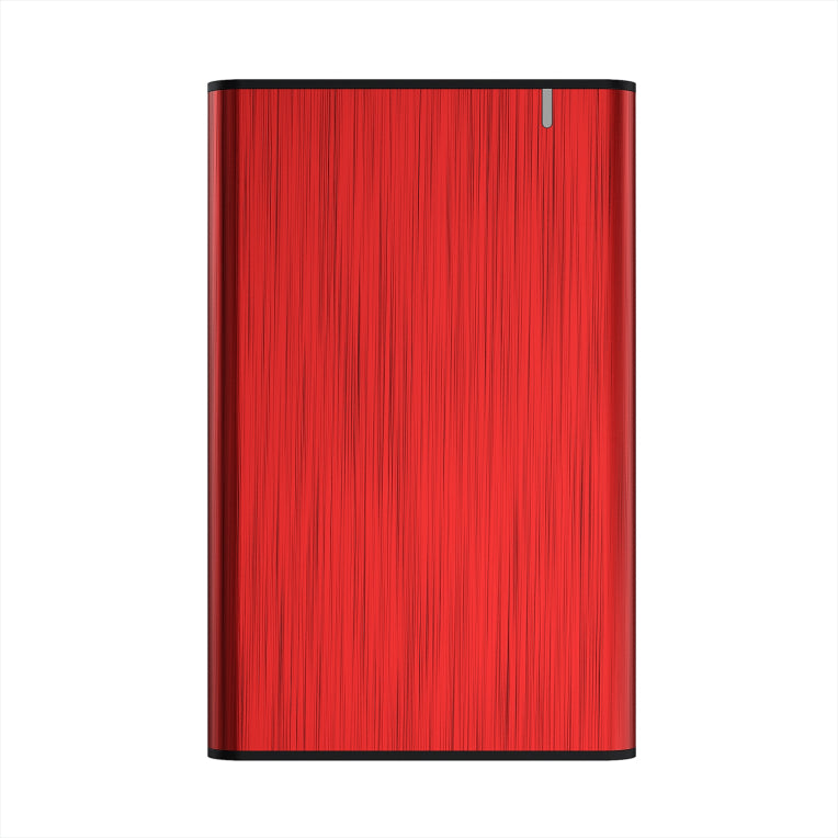 Carcasa externa AISENS de 2,5" ASE-2525RED SATA de 9,5 mm a USB 3.0/USB3.1 Xen. 1. vermella
