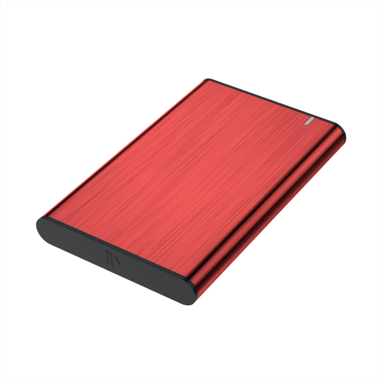 Carcasa externa AISENS de 2,5" ASE-2525RED SATA de 9,5 mm a USB 3.0/USB3.1 Xen. 1. vermella