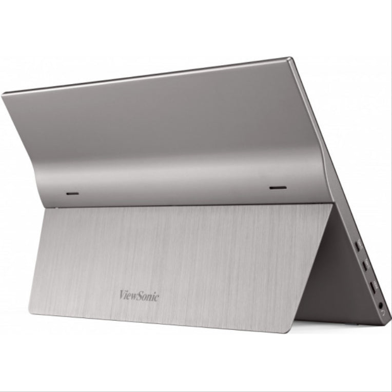 Monitor para PC Viewsonic TD1655, 39,6 cm (15,6"), 1920 x 1080 píxeles, pantalla táctil LED Full HD, multiusuario, negro/prateado