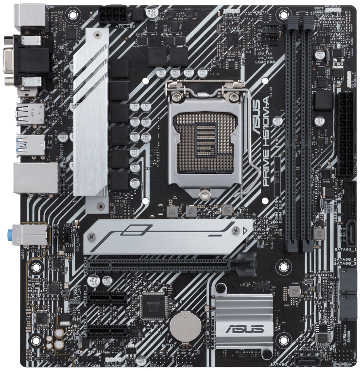 ASUS PRIME H510M-A Intel H510 LGA 1200 (Socket H5) micro ATX - detalle