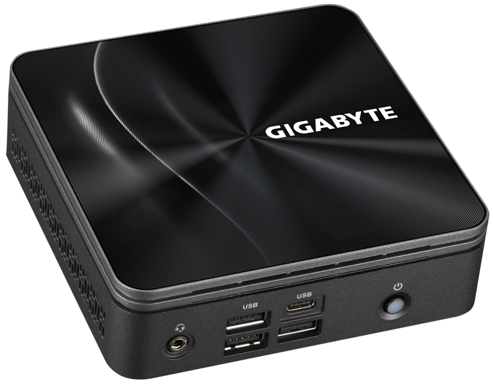 GIGABYTE GB-BRR7-4800 PC/estación de trabajo barebone UCFF Negro 4800U 2 GHz - detalle
