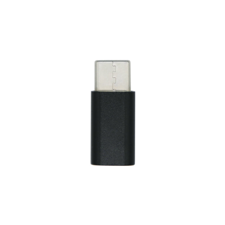 AISENS Mini Adaptador USB-? USB 2.0. Tipo Micro-B/H-USB-?/M. Negro