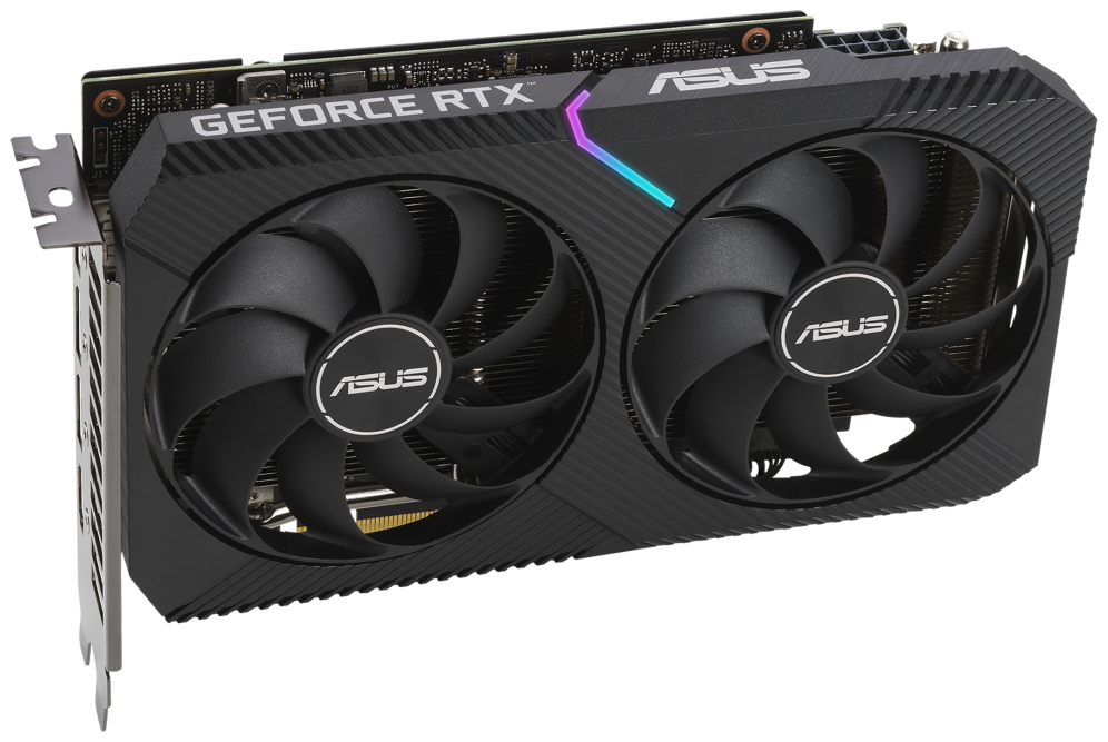 ASUS Dual -RTX3060-O12G-V2 NVIDIA GeForce RTX 3060 12 GB GDDR6 - detalle