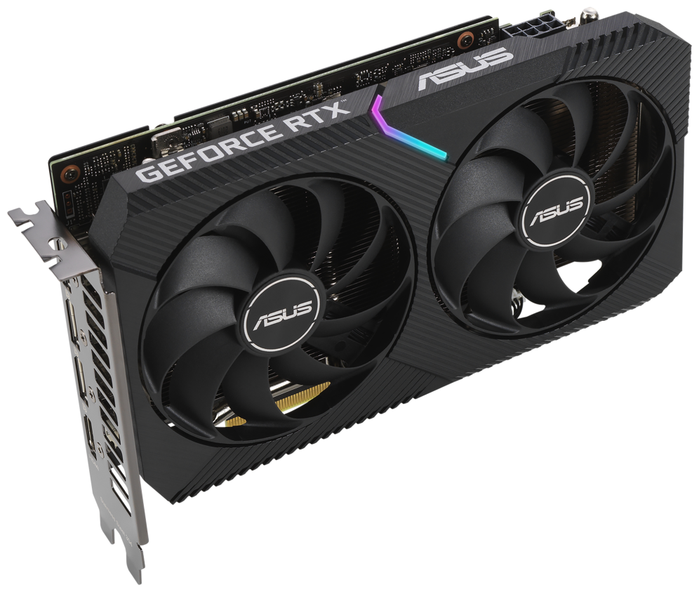 ASUS Dual -RTX3060-O12G-V2 NVIDIA GeForce RTX 3060 12 GB GDDR6 - detalle