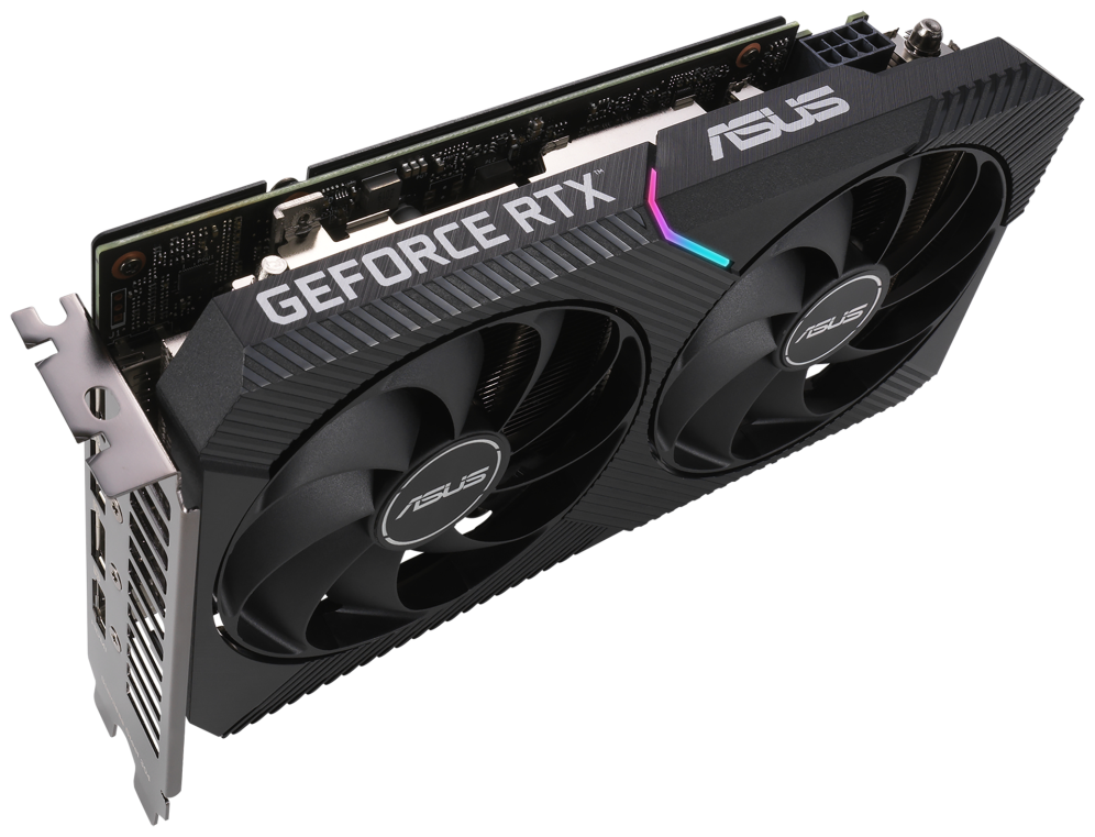ASUS Dual -RTX3060-O12G-V2 NVIDIA GeForce RTX 3060 12 GB GDDR6 - detalle