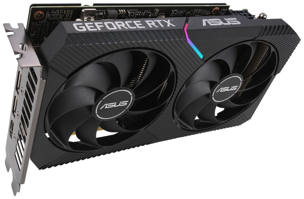 ASUS Dual -RTX3060-O12G-V2 NVIDIA GeForce RTX 3060 12 GB GDDR6 - detalle