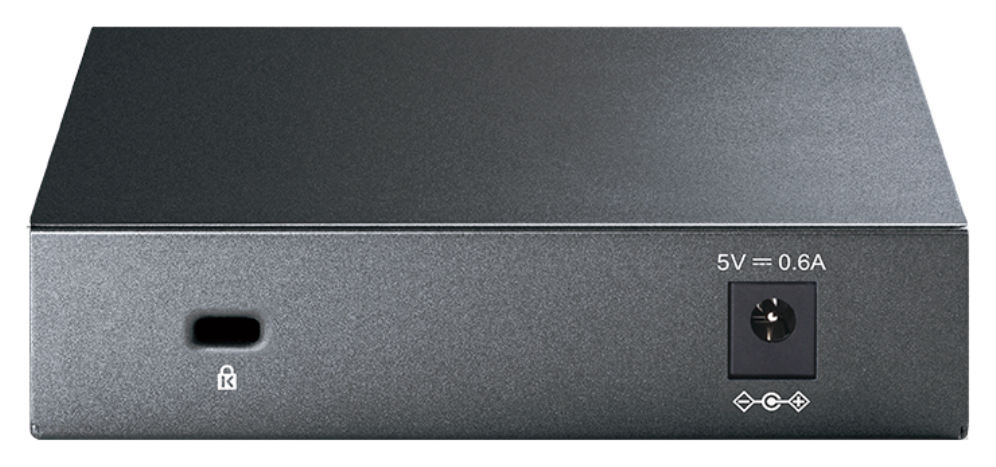 TP-Link TL-SG105S No administrado Gigabit Ethernet (10/100/1000) Negro - detalle