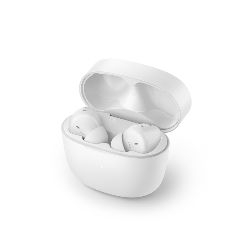 Philips 2000 series TAT2206WT/00 auricular y casco Auriculares True Wireless Stereo (TWS) Dentro de oído Llamadas/Música Bluetooth Blanco - detalle