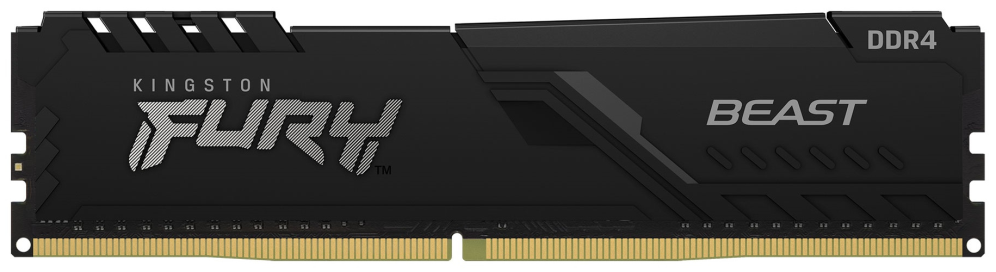 Kingston Technology FURY Beast 16GB 3600MT/s DDR4 CL17 DIMM (Kit de 2) Black - detalle
