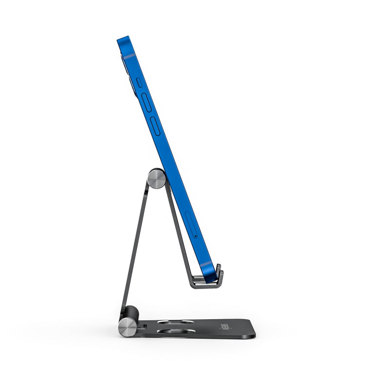 AISENS Soporte De Sobremesa Tamaño M Ajustable (2 Pivotes) Para Movil / Tablet. Negro