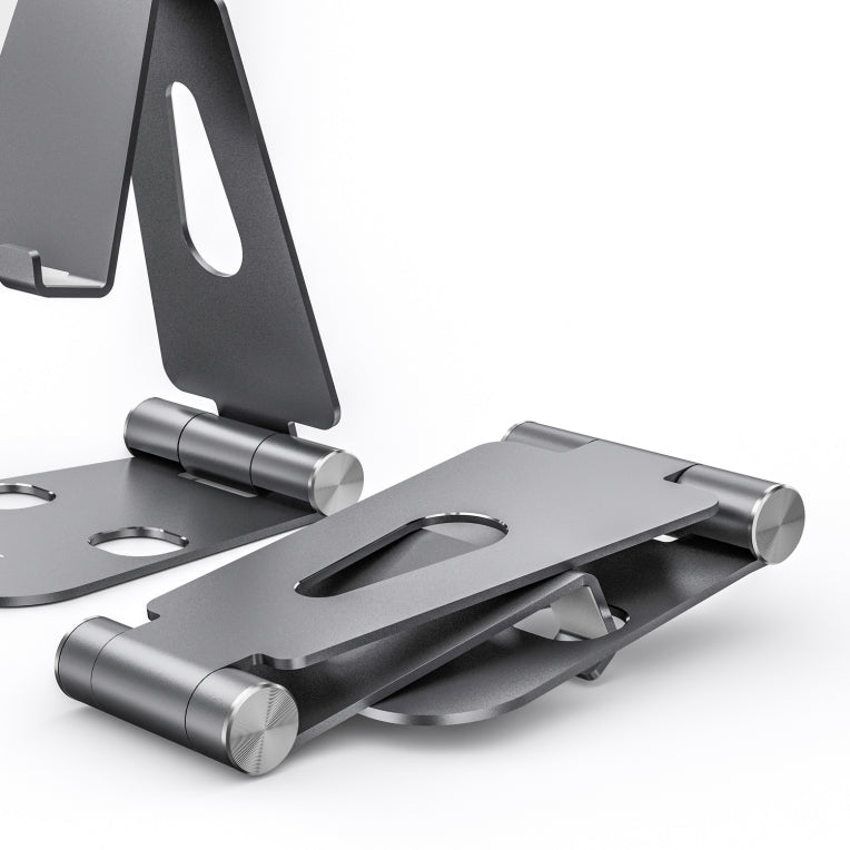 AISENS Soporte De Sobremesa Tamaño XL Ajustable (2 Pivotes) Para Movil / Tablet. Gris