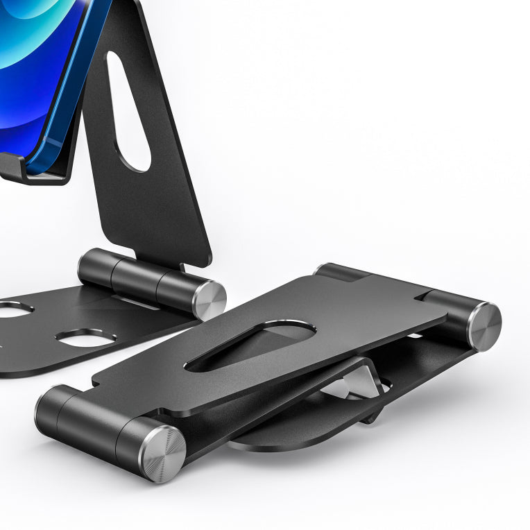 AISENS Soporte De Sobremesa Tamaño XL Ajustable (2 Pivotes) Para Movil / Tablet. Negro