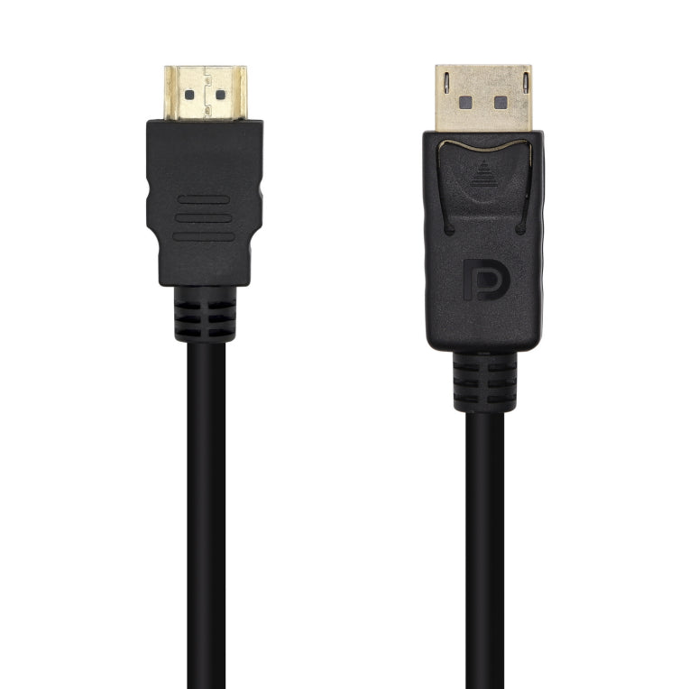 AISENS Cable Conversor DisplayPort A HDMI. DP/M-HDMI/M. Negre. 3.0m