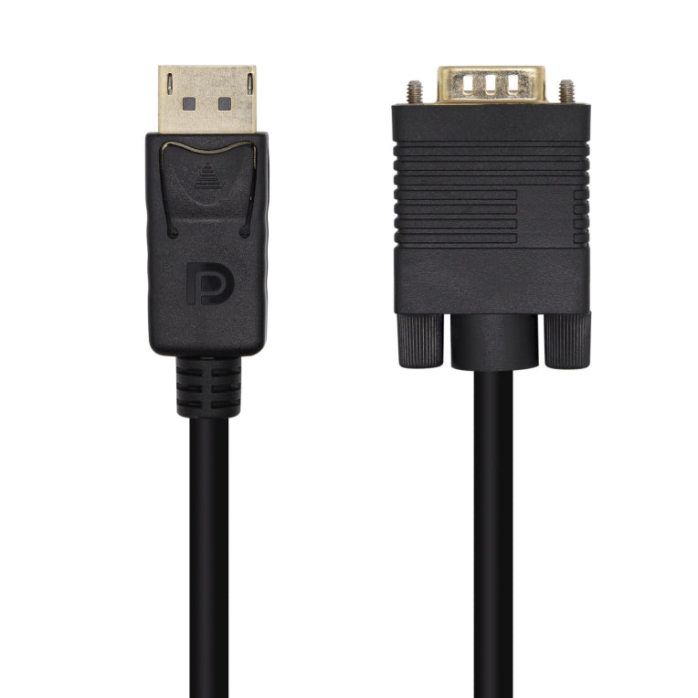 AISENS Cable Conversor DisplayPort A VGA. DP/M-VGA/M. Negre. 3.0m