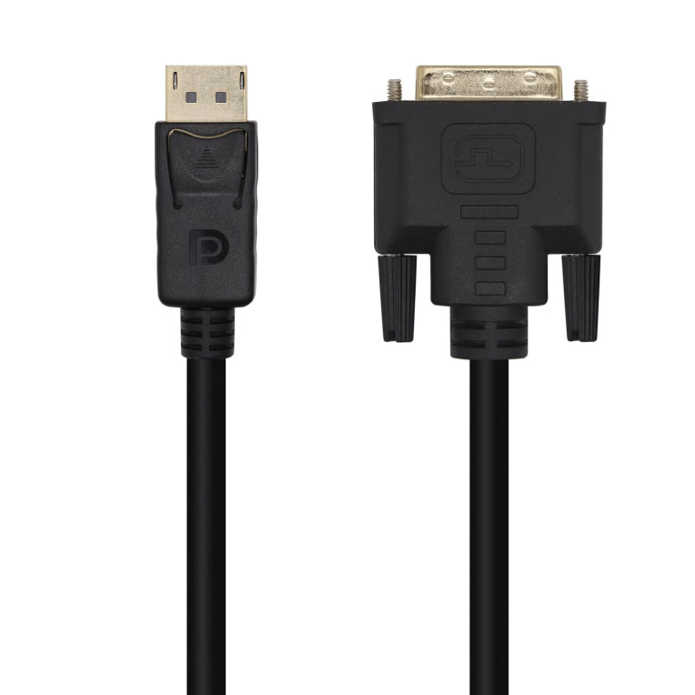 AISENS Cable Conversor DisplayPort A DVI. DP/M-DVI/M. Negre. 3.0m
