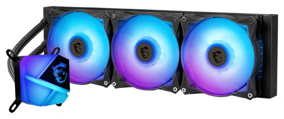 MSI MAGCORELIQUID C360 Procesador Sistema de refrigeración líquida todo en uno Negro - detalle