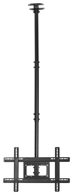 AISENS Soporte De Techo Giratorio. Inclinable. Extensible Para Monitor/TV 50kg De 37-80. Negro - detalle