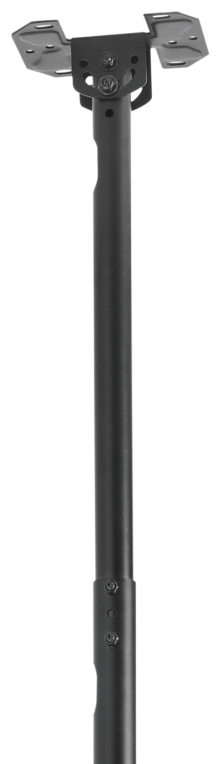 AISENS Soporte De Techo Giratorio. Inclinable. Extensible Para Monitor/TV 50kg De 37-80. Negro - detalle