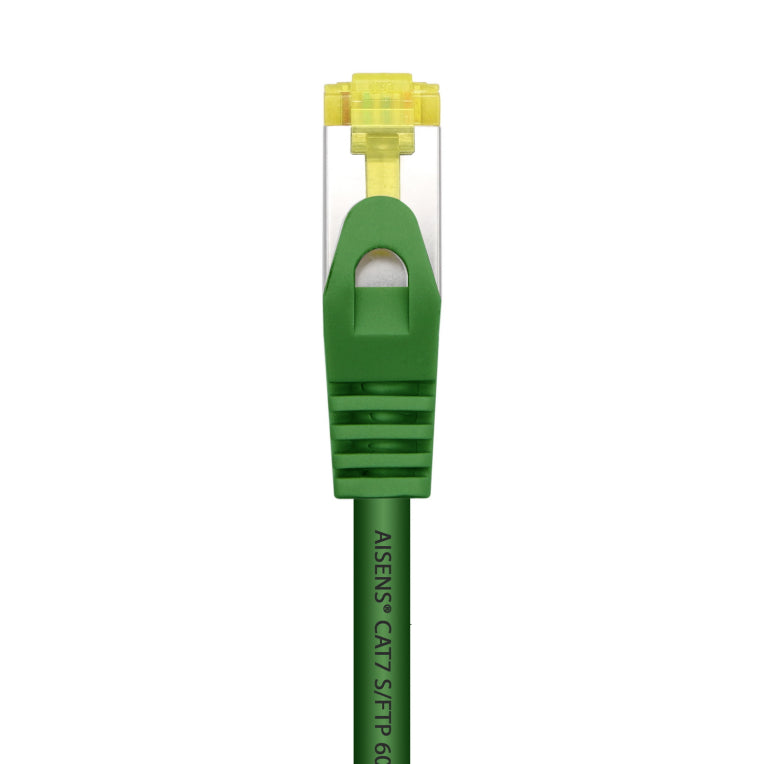 AISENS Cable De Red Latiguillo RJ45 LSZH Cat.7 600 MHz S/FTP PIMF AWG26. Verde. 2.0 m