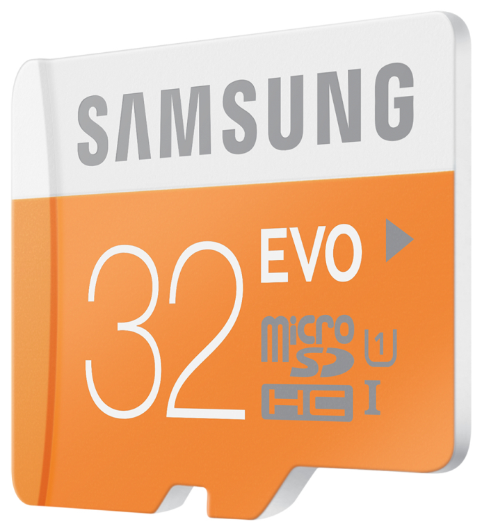 Samsung 32GB. MicroSDHC EVO UHS Clase 10 - detalle