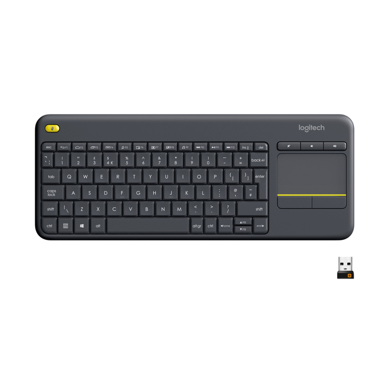 Logitech K400 Plus - detalle