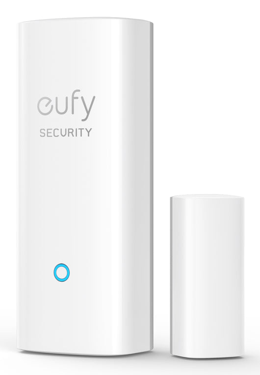 Eufy Security by Anker. Sensor de Puerta. Detecta Apertura/Cierre de Puertas y Ventanas. Envía Alarma. Dispara Alarma. 2 años de batería. Requiere Security HomeBase/HomeBase E