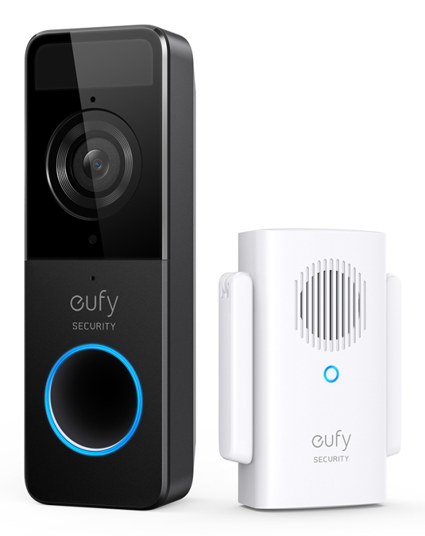 Eufy Video Doorbell 1080p Negro. Blanco - detalle