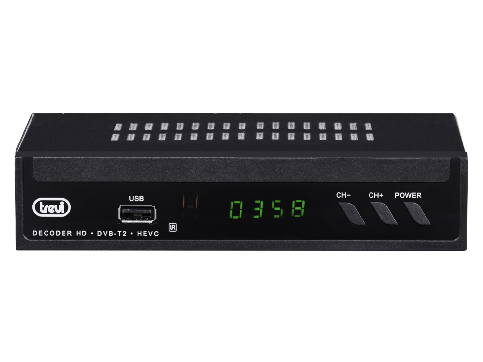 Trevi HE 3378 T2 Terrestre HD Negro - detalle