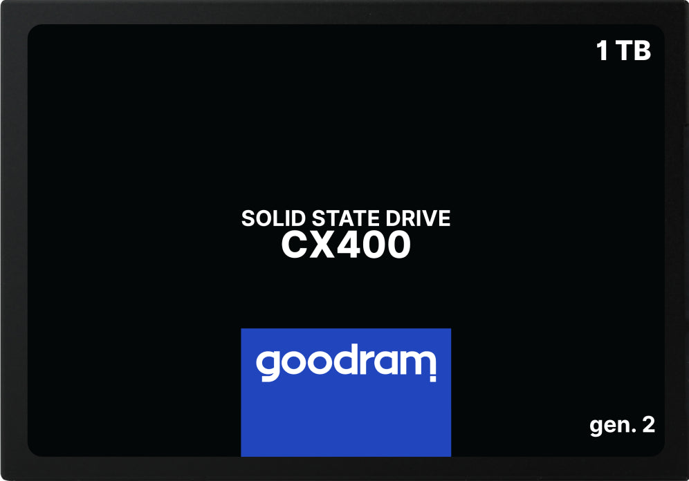 Goodram CX400 gen.2 1 TB 2.5" Serial ATA III 3D TLC NAND