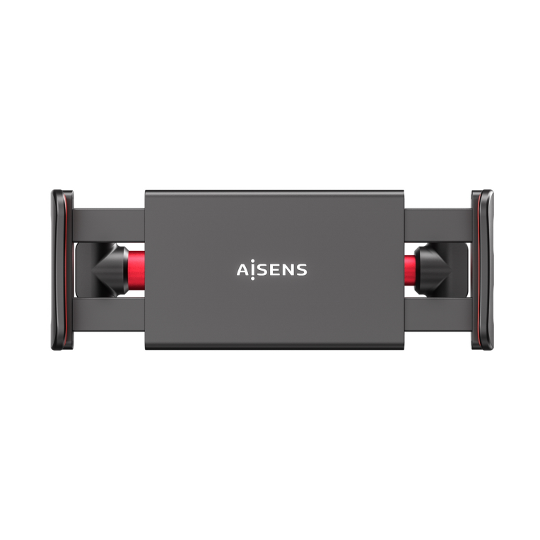 AISENS Soporte Coche Ajustable (1 Pivote) Para Reposacabezas Para Telefono / Tablet. Rojo - detalle