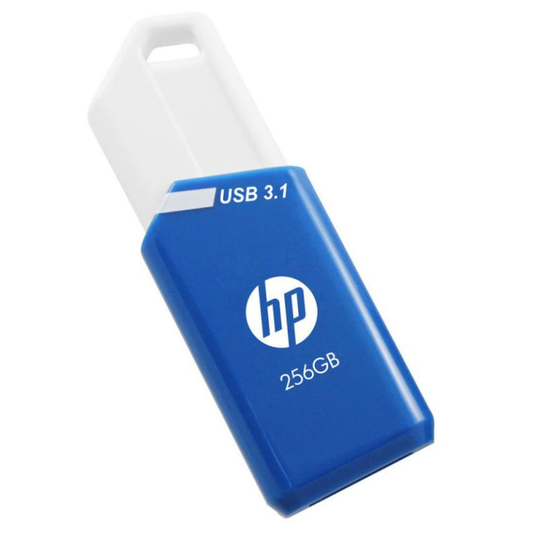 HP x755w unidad flash USB 256 GB USB tipo A 3.2 Gen 1 (3.1 Gen 1) Azul. Blanco