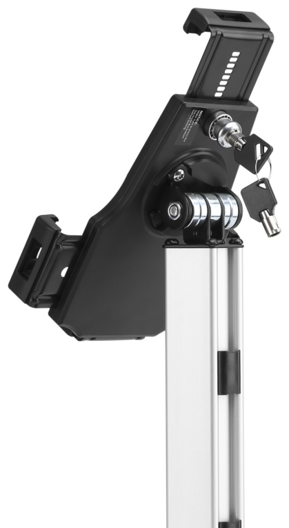 AISENS Soporte Antirobo de Sobremesa Ajustable (1 Pivote) para Tablet. Negro - detalle