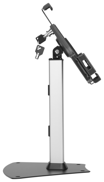 AISENS Soporte Antirobo de Sobremesa Ajustable (1 Pivote) para Tablet. Negro - detalle