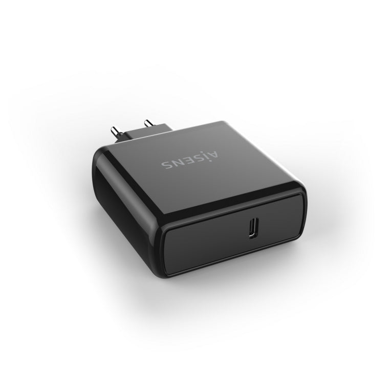 AISENS Cargador PD3.0 QC3.0 1 Puerto 1xUSB-C 60W. Negro