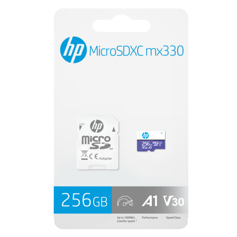 HP HFUD256-1U3PA memoria flash 256 GB MicroSDHC UHS-I Clase 10 - detalle