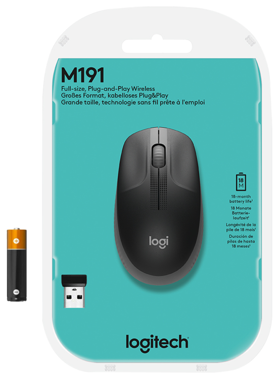 Logitech M190 - detalle