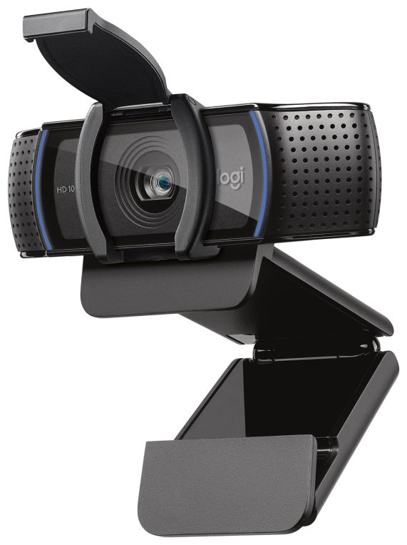 Logitech 960-001252 cámara web 1920 x 1080 Pixeles USB Negro - detalle