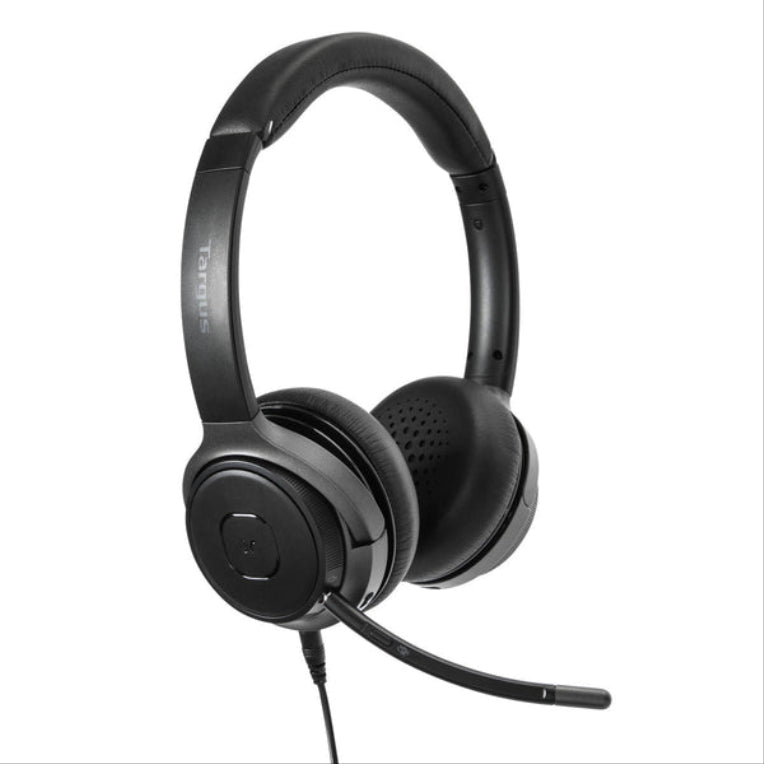 Targus AEH104GL auricular y casco Auriculares Inalámbrico y alámbrico Diadema Llamadas/Música USB Tipo C Bluetooth Negro
