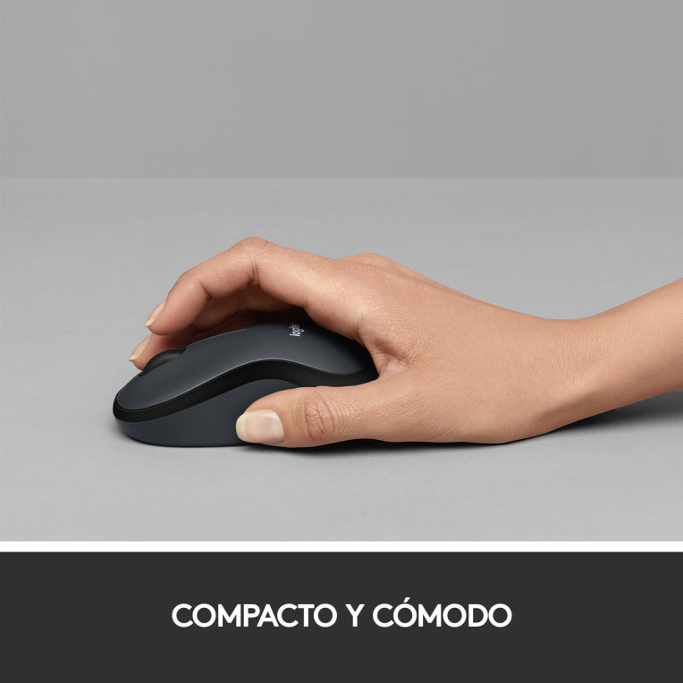Logitech M220 Silent ratón Oficina Ambidextro RF inalámbrico Óptico 1000 DPI