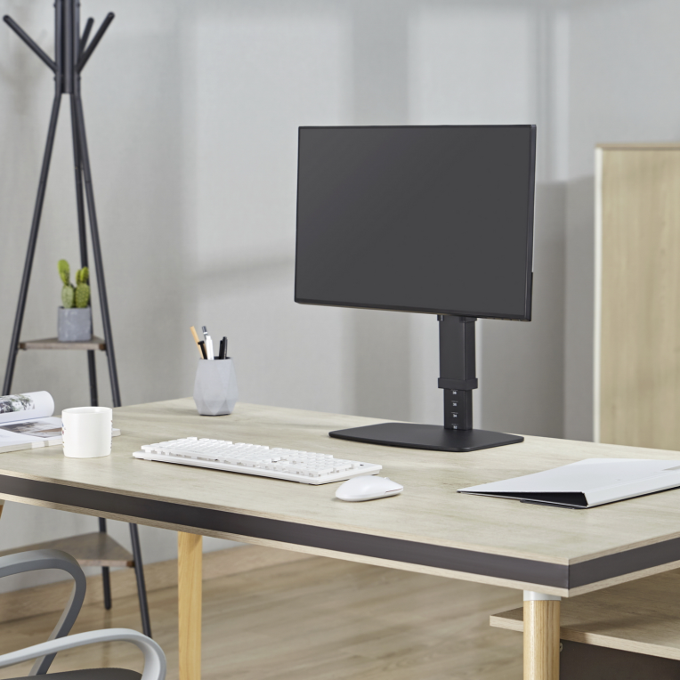AISENS Soporte De Mesa Eco Giratorio E Inclinable Para Monitor/tv 8kg De 17-32. Negro - detalle