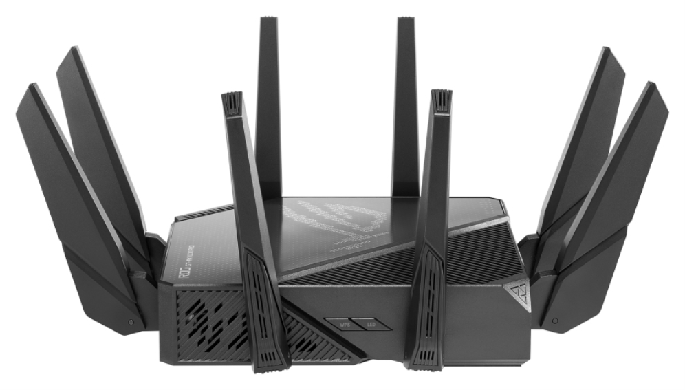 ASUS ROG Rapture GT-AX11000 Pro router inalámbrico Gigabit Ethernet Tribanda (2.4 GHz/5 GHz/5 GHz) Negro - detalle