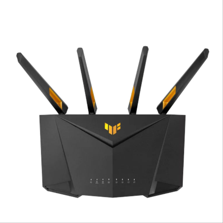 ASUS TUF Gaming AX3000 V2 router inalámbrico Gigabit Ethernet Doble banda (2.4 GHz / 5 GHz) Negro. Naranja