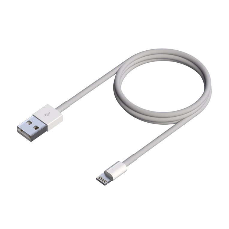 AISENS Cable Lightning A USB 2.0. Lightning/M-USB A/M. Blanco. 0.5 m