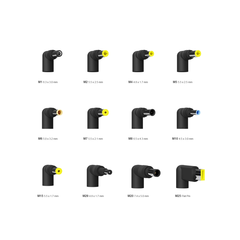 AISENS ASLC-90WAUTO-BK adaptador e inversor de corriente Interior 90 W Negro - detalle