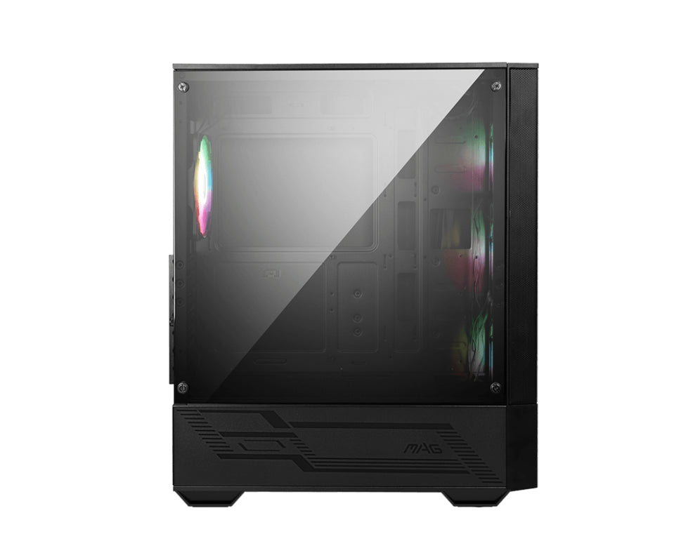 MSI MAG Forge 112R Midi Tower Negro. Transparente