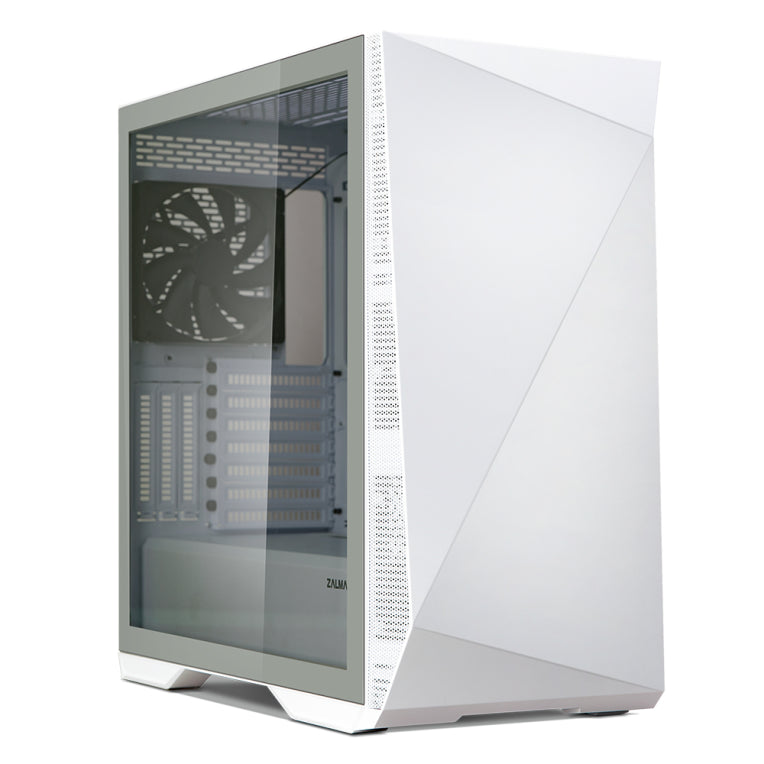 Zalman Z9 Iceberg ATX Mid Tower PC Case. White fan Midi Tower Blanco