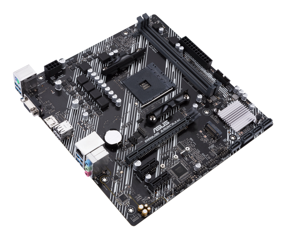 ASUS PRIME A520M-K AMD A520 Zócalo AM4 micro ATX - detalle