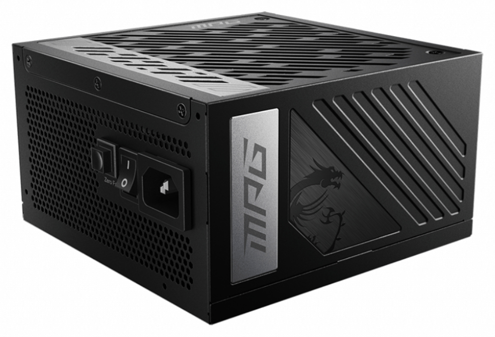 MSI MPG A850G PCIE5 unidad de fuente de alimentación 850 W 24-pin ATX ATX Negro - detalle