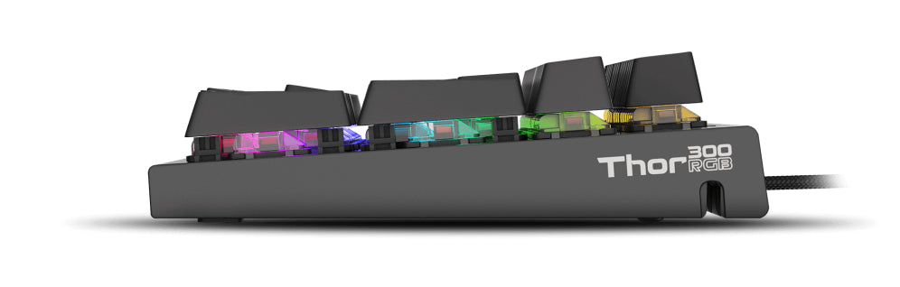 GENESIS THOR 300 teclado Juego USB QWERTY Portugués Negro