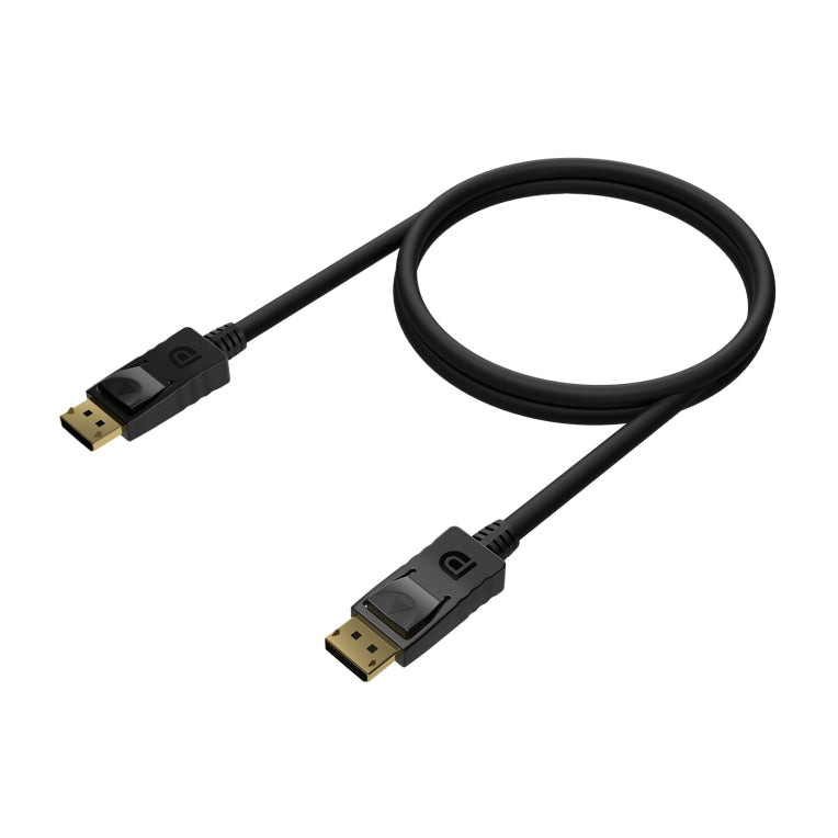 AISENS Cable DISPLAYPORT V1.2 4K@60Hz. DP/M-DP/M. Negro.1.5M